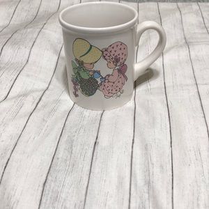Vintage Precious Moments Ceramic Holiday Mug
